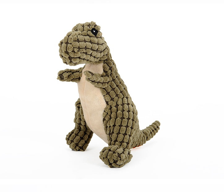 Jouet Dinosaure en Peluche pour Chien - Couineur Interactif
