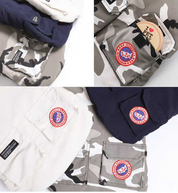 Veste Doudoune Camouflage pour Chien – Chaude et Stylée