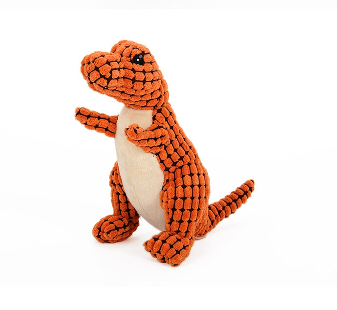Jouet Dinosaure en Peluche pour Chien - Couineur Interactif