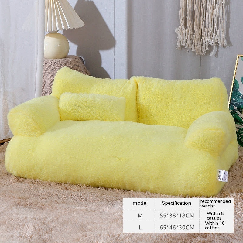 Sofa confortable pour chien et chat