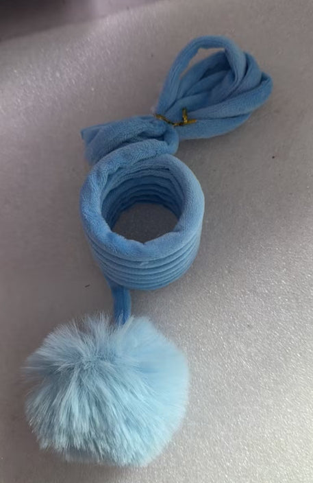 Jouet Chat Interactif à Ventouse - Ressort et Pompon