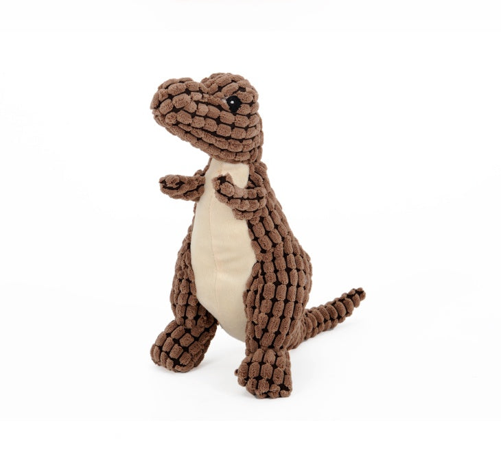 Jouet Dinosaure en Peluche pour Chien - Couineur Interactif