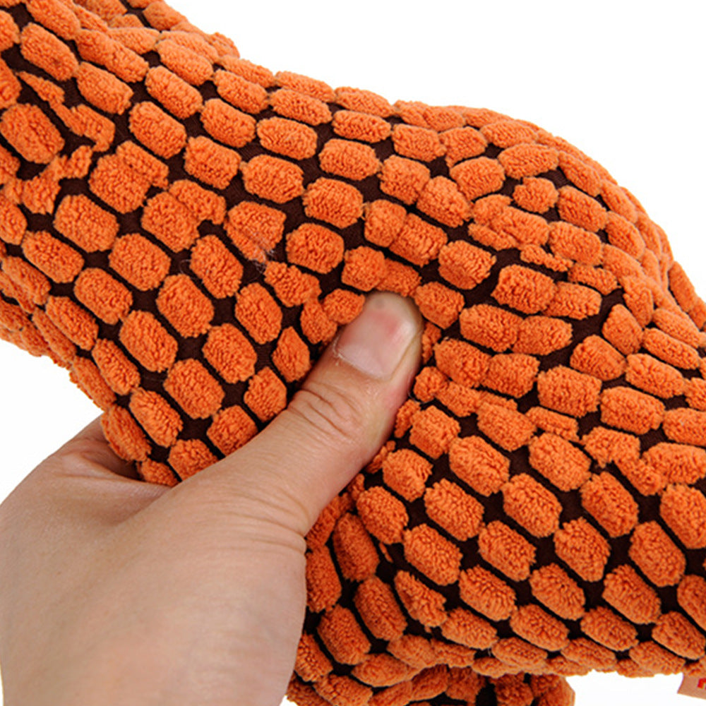 Jouet Dinosaure en Peluche pour Chien - Couineur Interactif