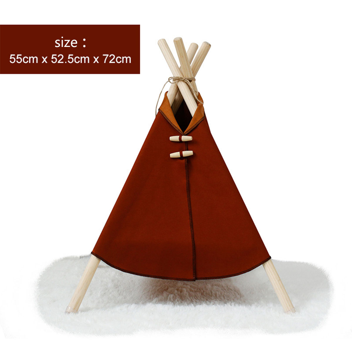 Tente Indien pour chat ou petit chien – Un coin cosy et stylé
