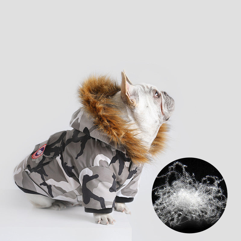 Veste Doudoune Camouflage pour Chien – Chaude et Stylée