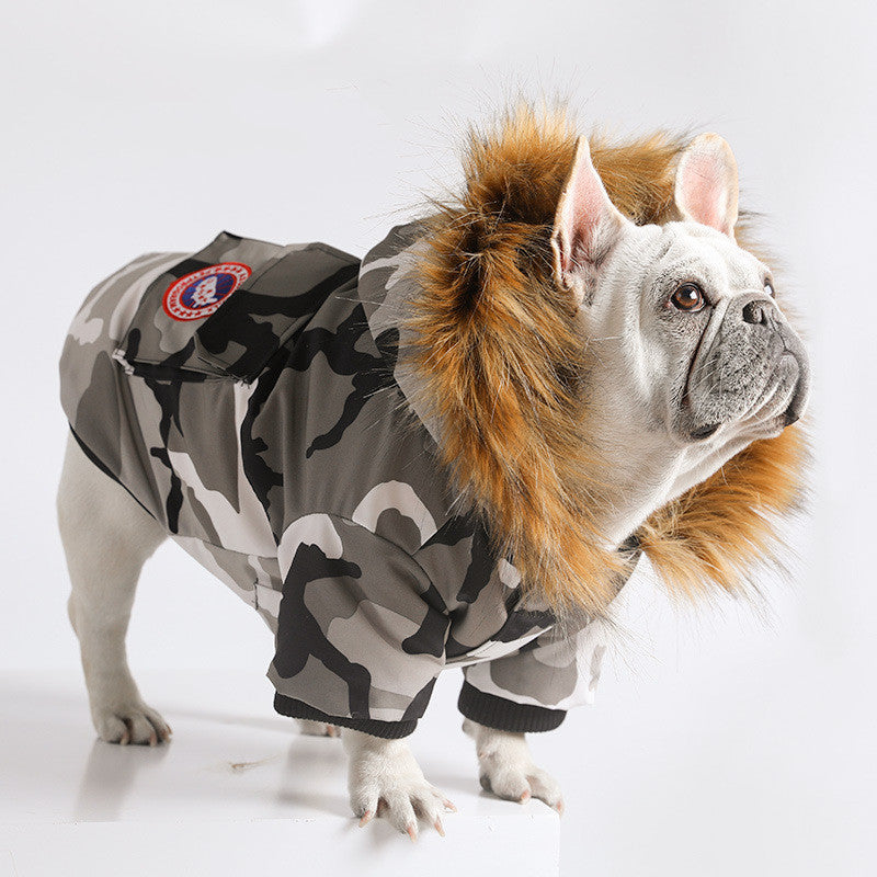 Veste Doudoune Camouflage pour Chien – Chaude et Stylée