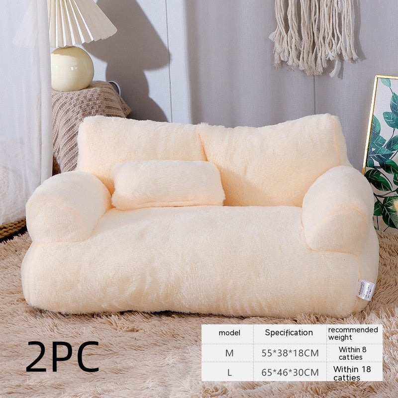 Sofa confortable pour chien et chat