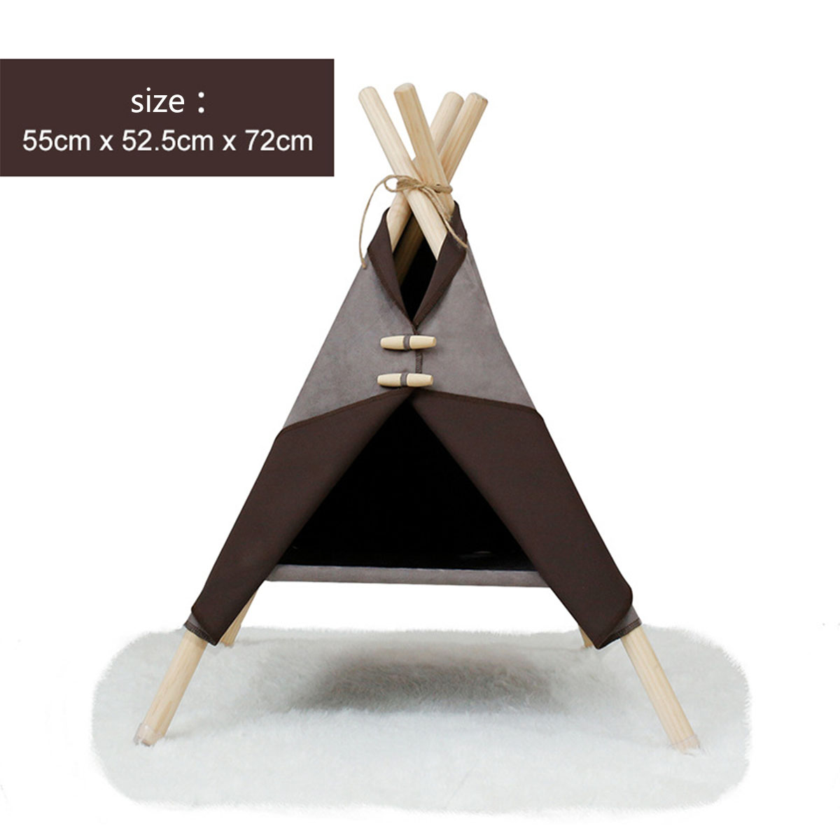 Tente Indien pour chat ou petit chien – Un coin cosy et stylé