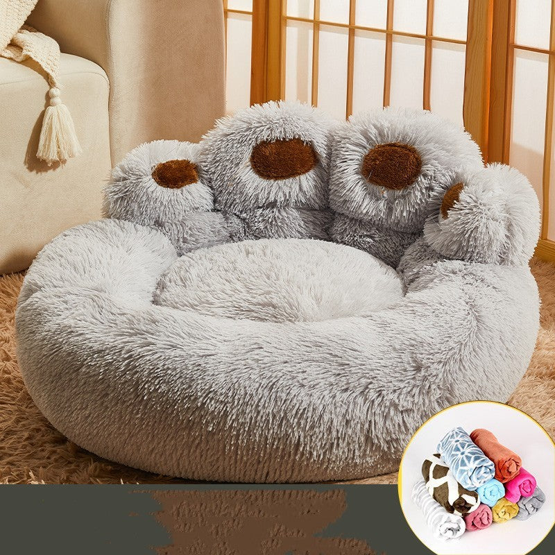 Coussin Patte de Chien – Confort et style pour votre compagnon